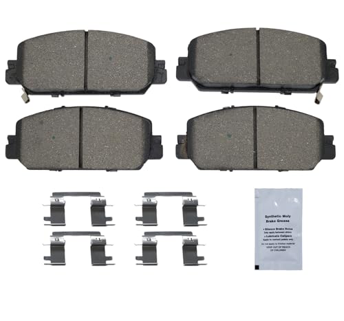 Image of HUSCH D2036 Front Ceramic Brake Pads Kit Fit For Honda Clarity 2017-2019