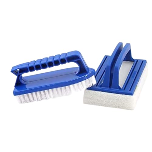 Cepillo para la Piscina: depurador de Pared de la Piscina, de Limpieza de Agua | Spas Tile Fuerador con Agarre Antideslizante, Cepillo de Algas portátiles, trapeador de Pared de bañera de hidro