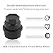 Salior 6PCS Wheel Lug Nut Covers M27x2.0 OEM 15646250,Bolt Covers Caps for Wheel Lug Nuts Protection and Car Decorations,Lug Nut Caps Car Accessories Compatible with Chevrolet GMC Cadillac (6PCS)