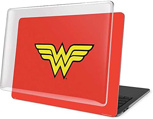 Skinit Case + Skin Compatible with MacBook Pro 16in (2019-20) - Officially Licensed Warner Bros Wonder Woman Official Logo Design
