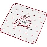 GRUSS & CO Zauberhandtuch mit Motiv NVHDL| kleines Handtuch, Gästehandtuch, in Form gepresst, 30 cmx 30 cm, Baumwolle | Geschenk, lustige Überraschung | 74385