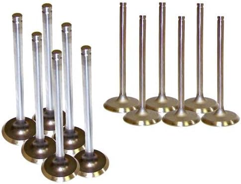DNJ VK121119 Exhaust Intake Valve Kit for 1987-1998 Jeep Cherokee, Comanche, Grand Cherokee 4.0L L6 12V OHV 242cid