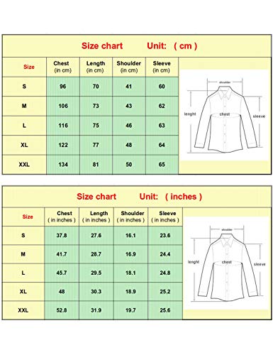 Leftgu Men'S Slim Fit Printed Long-Sleeve Button-Down Dress Floral Shirt  thumb #4