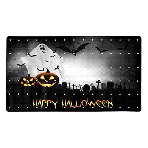 Alfombrilla de baño con 120 ventosas anticaídas para Halloween de 71x40 cm 2