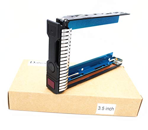 3.5" 651314-001/651320-001 Lff Sas Sata Hdd Tray Caddy Replacement For Proliant Microserver Gen8 G8 Gen9 G9 Hard Drive Tray Dl380P Dl360P Dl160 With 4 Screws #TOP5