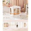 Homde Jewelry Boxes Bundle Rotating Jewelry Box + Jewelry Organizer