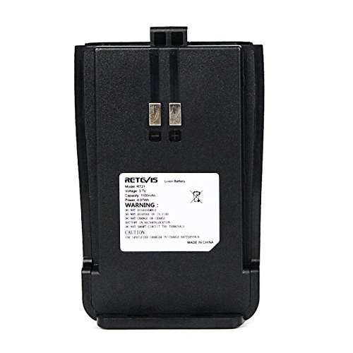 Retevis Rt21 Rt21V Two-Way Radios Battery 1100Mah Li-Ion Rechargeable Battery Compatible Rt21 Rt21V Walkie Talkies (5 Pack) #TOP1