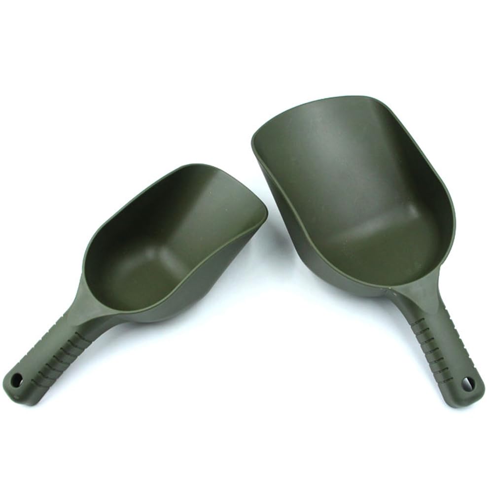 Pelle à Appâts pour Carpes en PP, Cuillère à Lancer pour Distribution Aliments Leurres, Outil de Pêche Polyvalent pour Lac