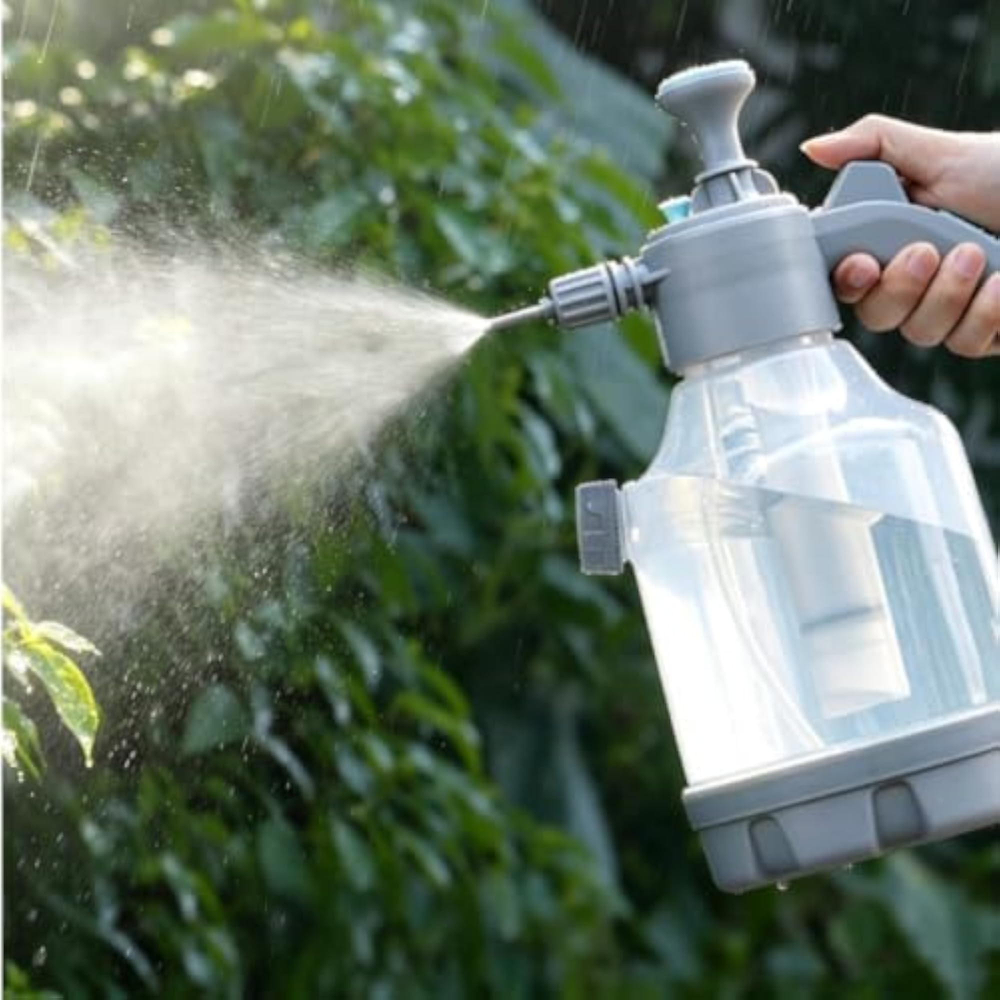 Translucent Spray Bottle Body Transparent Bottle with Measuring Scale