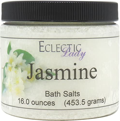 Jasmine Bath Salts By Eclectic Lady, 16 Ounces #TOP27