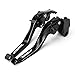 Mokiton Motorcycle Short Brake Clutch Levers Compatible with H.onda CBR1000RR CBR600RR 2008-2019 2020 2021 2022 | Front Shorter Levers Handles CBR 600RR 1000RR Accessories (Black)
