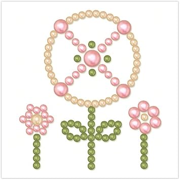 BasicGrey Opaline Designer Half Pearls, Windmill, Blush