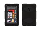 Griffin Black Protective Survivor Case for Original 2011 Kindle Fire - Military-duty case with stand