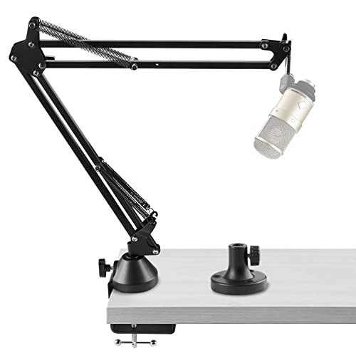 Geekria Brazo de micrófono para creadores compatible con Neumann TLM 102, TLM 103, TLM 107, TLM 49,...