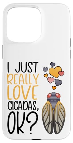 ���킢����̗��l I Really Love Cicadas �X�}�z�P�[�X iPhone 15 Pro Max �p