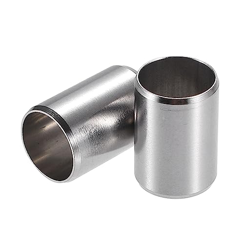 X AUTOHAUX No.9430114200 / Engine Cylinder Head Location Dowel Pin for Honda Accord 1976-2020 / Durable / Metal / 2 Pcs / Silver Tone