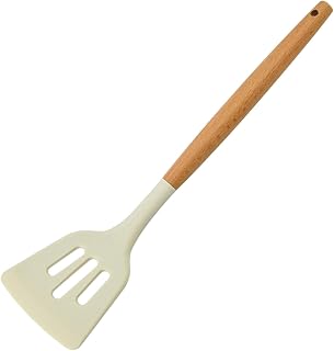 Silicone Kitchen Utensils, Non-Stick Pans Cookware, Spatulas Cooking Tools for Baking, Heat Resistant Solid Spoon Slotted Turner Soup Spoon Cookware, Kitchen, Baking, Mixing Grilling | spatlar matlagningsredskap för bakning, värmebeständig massiv sked slitsad vändare, soppslev köksredskap, , bakning, bland