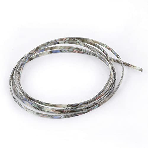 Guitar Parts for Abalone Shell 1650x3x1.5mm Acoustic Folk Guitar Binding Purfling Strip