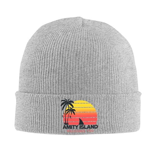 Chapeau d'hiver Jaws pour camping en plein air bonnet tricoté chaud et extensible Amity Island