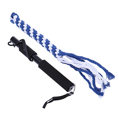 Brinquedo interativo para cães Scicalife, brinquedo extensível, varinha para cães para brincar ao ar