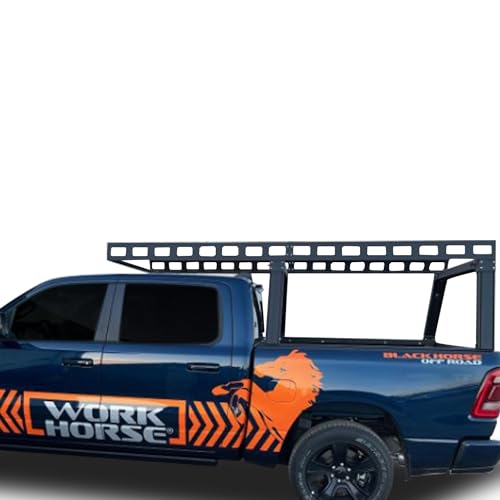 image for Black Horse Off Road Black Horse Heavy Duty Ladder Rack Over Cab Syste