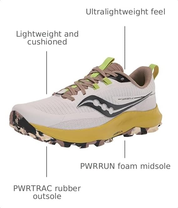 Image of Saucony Men's Peregrine 13 Trail Running Shoes