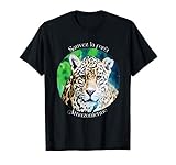 Soyez conscient de la biodiversité de la forêt amazonienne. Le changement climatique affecte le monde entier, toute l'humanité et la faune. La belle Jaguar de l'Amazonie en fait partie.