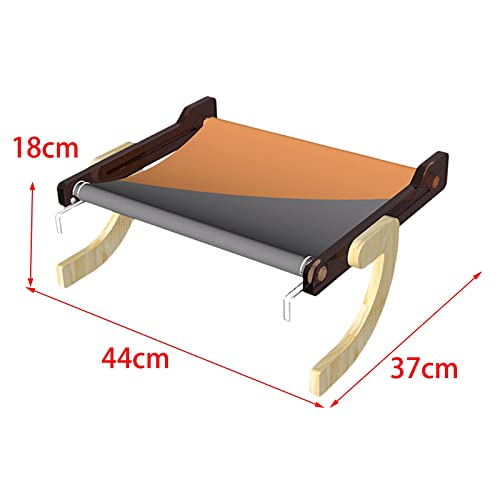 Poleiro de para gato de estimação, rede para gato, cama para gato, prateleira removível para gato, r
