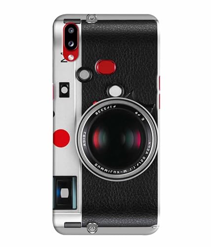 Image of Printed Hard Back Case Cover & Compatible for Samsung Galaxy A10S / Samsung Galaxy M01S | Vintage Camera Art (Multicolor) - D1188