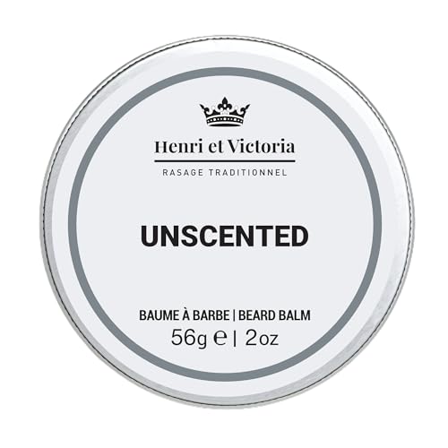 Beard Balm For Men – Moisturizing, Non-Greasy Beard Softener, Soothes, Nourish Beard and Skin, Prevents Dryness, Flaking, Dandruff, Skin Irritation, Ingrown Hairs, Handmade Beard Balm – Unscented 56g