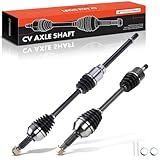 A-Premium Pair (2) Front CV Axle Shaft Assembly Compatible with Nissan Altima 2007-2013 2.5L Automatic CVT Trans, Rogue 2008-2013 FWD, Rogue Select 2014-2015 FWD, Driver and Passenger Side