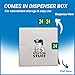 2024 Year Stickers, Doctor Stuff 2024 Chart Stickers, Green Color Coded, Digi Color Style, USA Made Year Labels for End Tab File Folders, 500/Roll, 1 Roll, 3/4