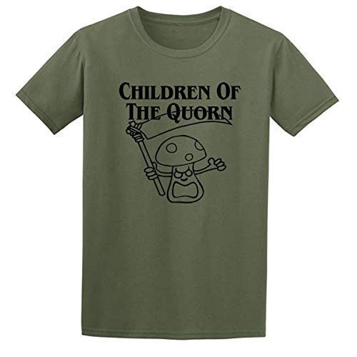Children of the Quorn, Vegan Vegetarian T shirt, premium soft cotton ethical tee, available in a range of colours