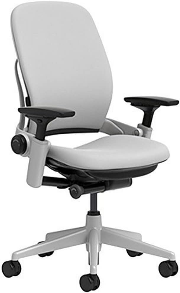 Steelcase Leap Office Chair - Ergonomic Work Chair with Wheels for Carpet Flooring - Supports Unique Body Shape - with Natural Glide System & Liveback Technology - Blue Nickel - Image 1 of 6