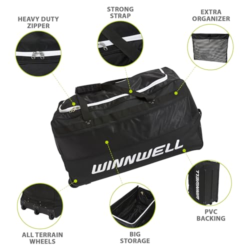 Winnwell Senior Wheel Goalie Bag