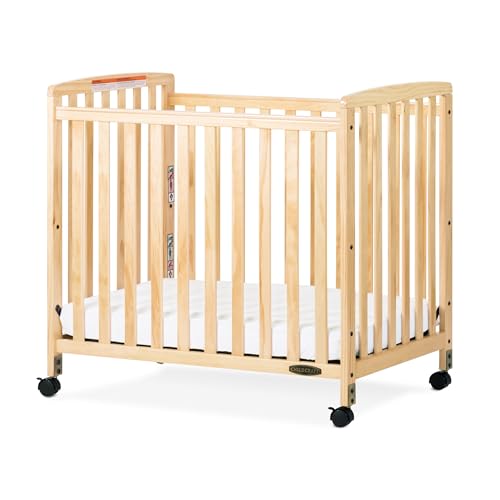 Child Craft Bristol Series Wooden Compact Portable Crib 3