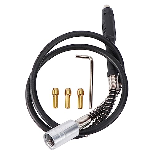 KALLORY Complete Electric Grinding Accessory Kit Flexible Drill Bit Extension Holder Extension for Auto Repair Electronics and Home Repair