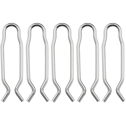 5PCS Pressure Washer Spring Clamp 50372210 Compatible with Karcher K3 K4 K5 K6 K7 Pressure Washer Hose Pipe 304 Stainless Steel Spring Clip Cover
