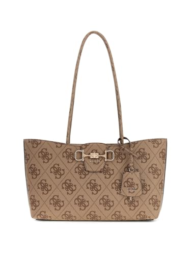 GUESS sac à épaule Janie Logo brun Latte, un cabas chic