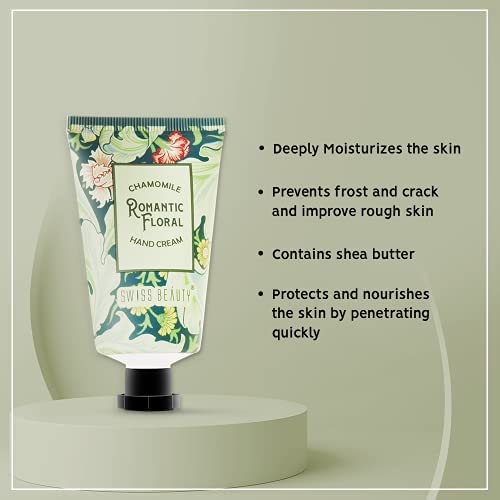 Image of Swiss Beauty Chamomile Romantic Floral Hand Cream, 35gm