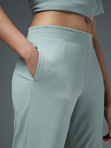 Image of TECHNOSPORT Women's Relaxed Fit Mid Rise Track Pant