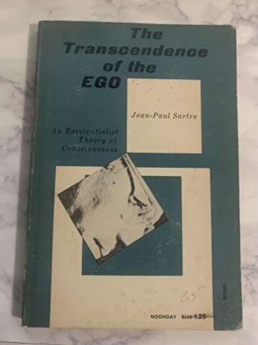 The Transcendence of the Ego: An Existentialist... B004EHXEBC Book Cover