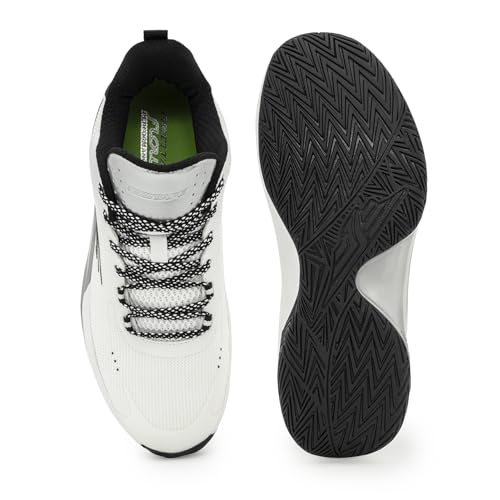 Image of Red Tape Men's Sneakers Blue White Mesh Pu Round Toe Lace-Up