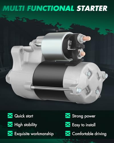 Image of SCITOO Starters SND0549 17950N 4801256AC 428000-3050 fit for Dodge for Durango 2006 2007 2008 2009 for Ram Dakota 2011 3.7L for Ram Pickups 2006-2010 4.7L