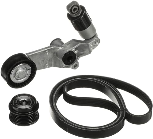 Gates Kit de solución 39068K2 tensor correa accesorios y polea inversora para mantenimiento mecánico