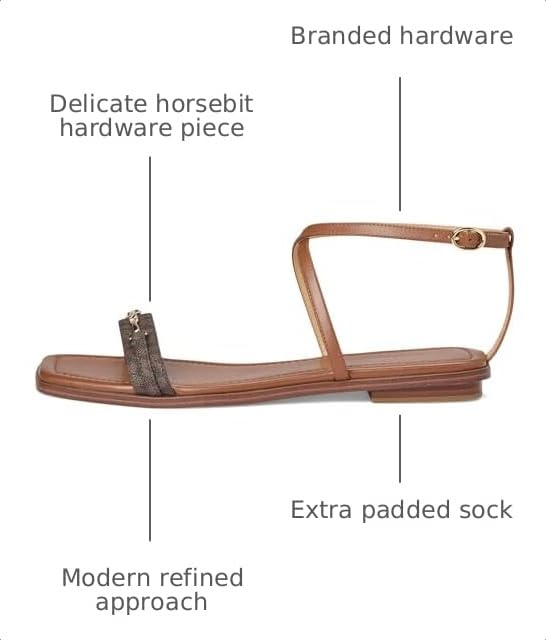 Image of Michael Kors womens Lena Flat Sandals