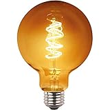 diseño clásico que recuerda a una bombilla incandescente edison de toda la vida pero con tecnología led: ahorra cientos de euros durante su vida útil
