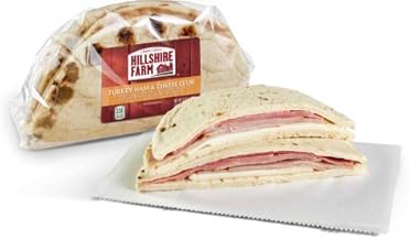 Hillshire Farm, Turkey Ham & Cheese Club Flatbread Sandwich, 9.8 oz. (10 Count)