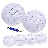 Ballon gonflable : laissez vos adolescents garder le jeu informatique et le téléphone portable et jouer à ce ballon intéressant, le volley-ball de piscine pour la piscine
