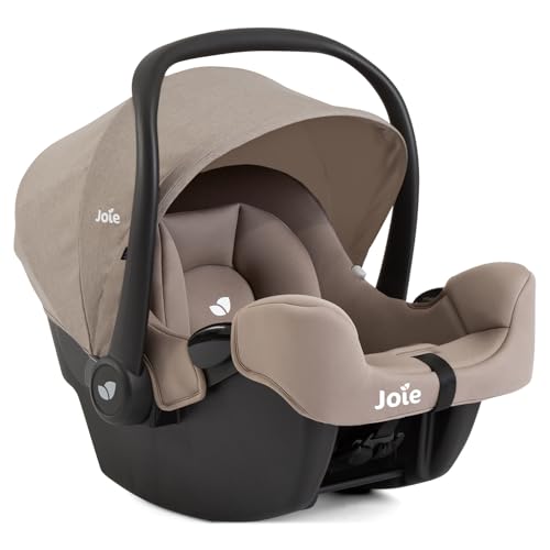 Image of Joie Baby, Ginger and Rue Travel System - 4-in-1 Travel System with Lightweight Baby Car Seat and an Included Anti-Rebound Base for Easy Install and Height-Adjustable Stroller (Mocha)